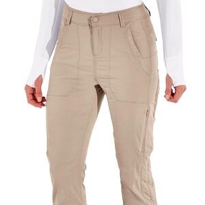 Coolibar UPF 50+ UV  Womens Caleta Fishing Pant Msrp $109 size 8